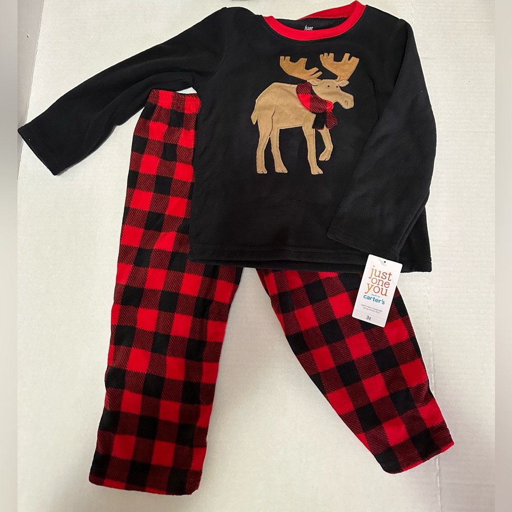 Just One You By Carters Toddler Christmas Pajama Set 3T